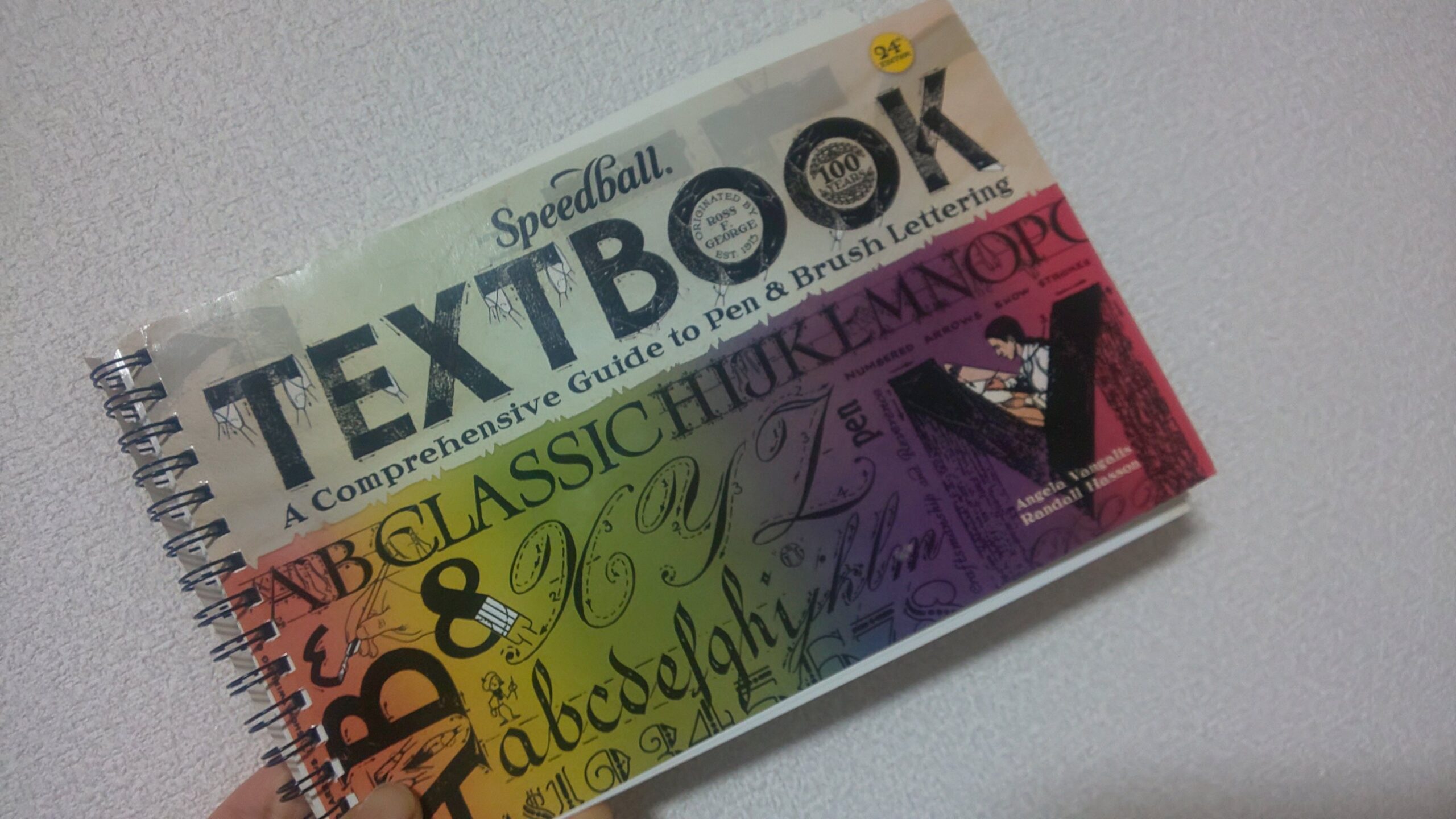 【憧れの文字がマスターできる⁉】『The Speedball Textbook a comprehensive Guide to Pen ...